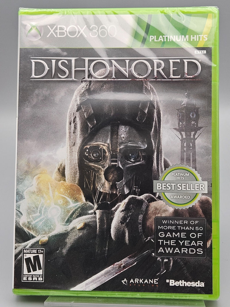 Dishonored [Platinum Hits] Microsoft Xbox 360 Factory Sealed Bethesda