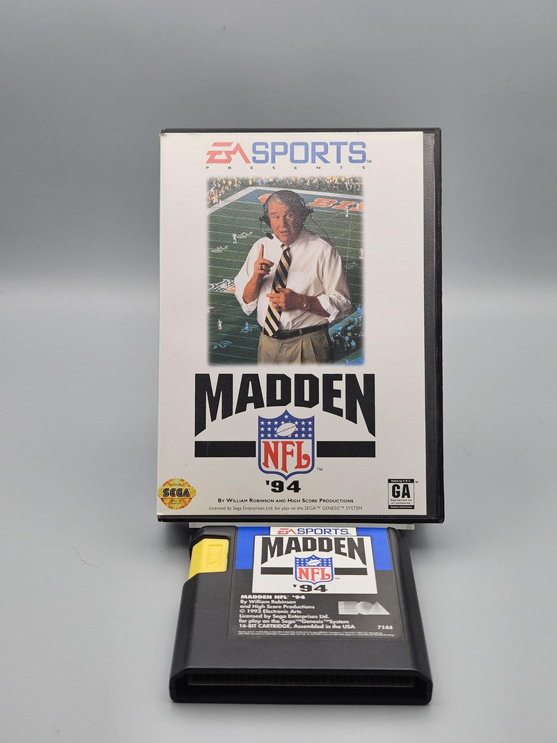 Madden NFL 94 Sega Genesis Video Game No Manual Tested