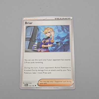 Briar 132/142 Non-Holo Uncommon Sv07 Scarlet & Violet Stellar Crown NM