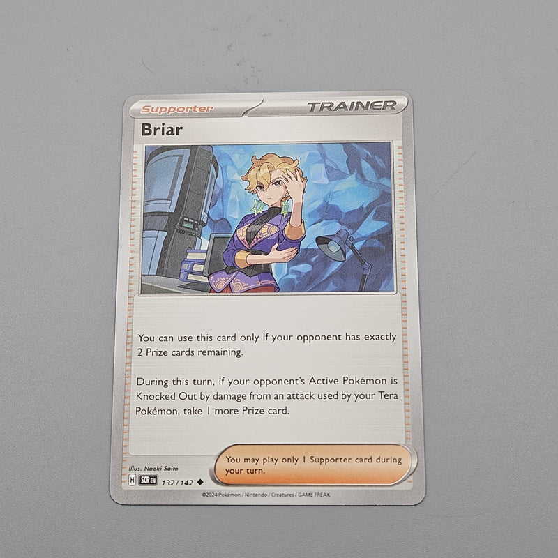 Briar 132/142 Non-Holo Uncommon Sv07 Scarlet & Violet Stellar Crown NM