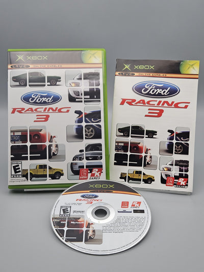 Ford Racing 3 Xbox Complete CIB Refurbished Excellent