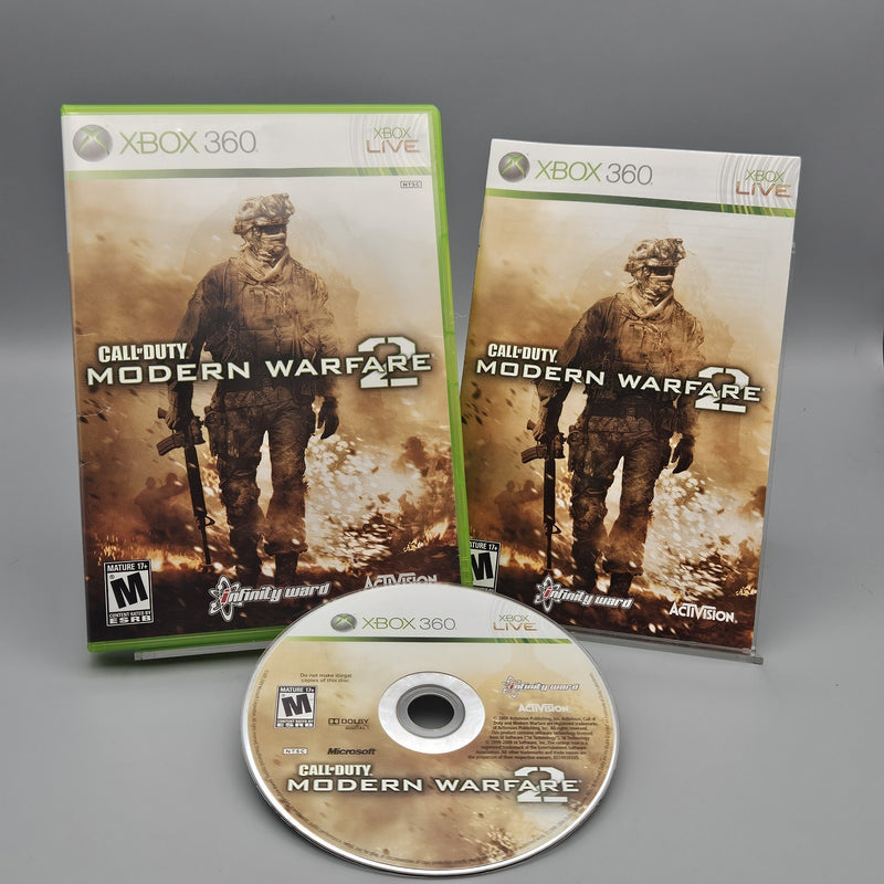 Call Of Duty Modern Warfare 2 Xbox 360 Complete Refurbished Excellent
