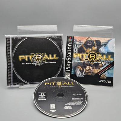 Pitball PlayStation PS1 Complete Refurbished Excellent