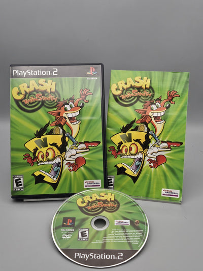 Crash Bandicoot TwinSanity PS2 PlayStation 2 CIB Tested Refurbished Excellent..