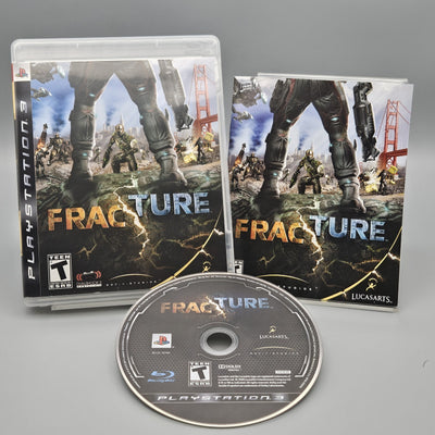 Fracture PS3 PlayStation 3 Complete Refurbished Excellent