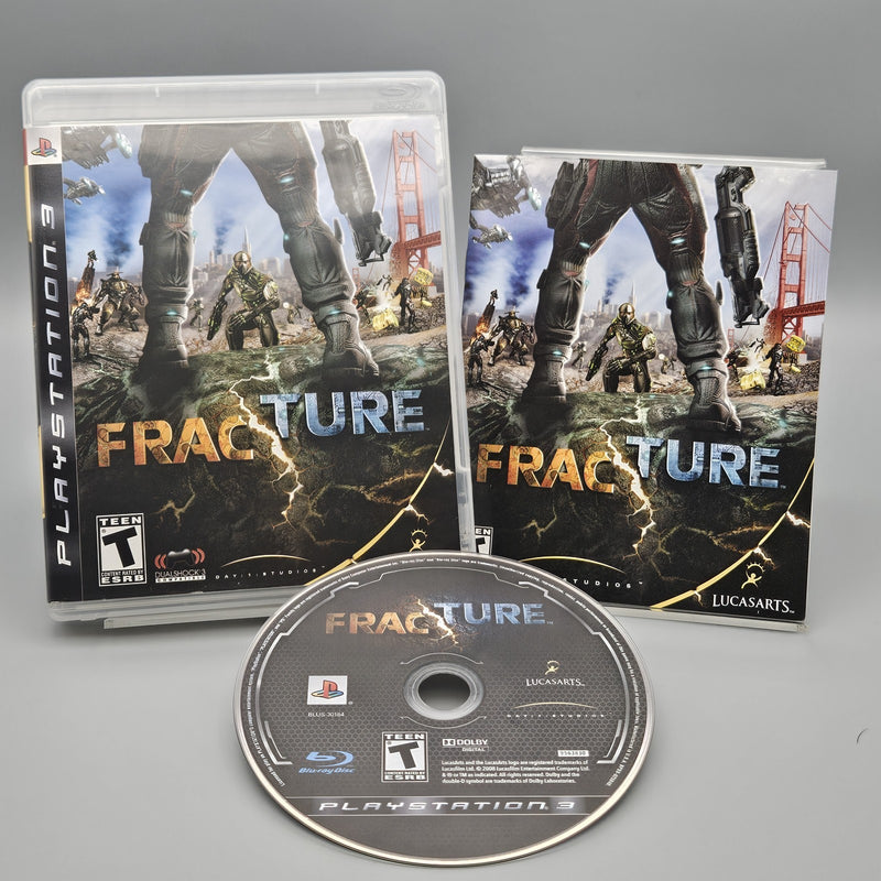 Fracture PS3 PlayStation 3 Complete Refurbished Excellent