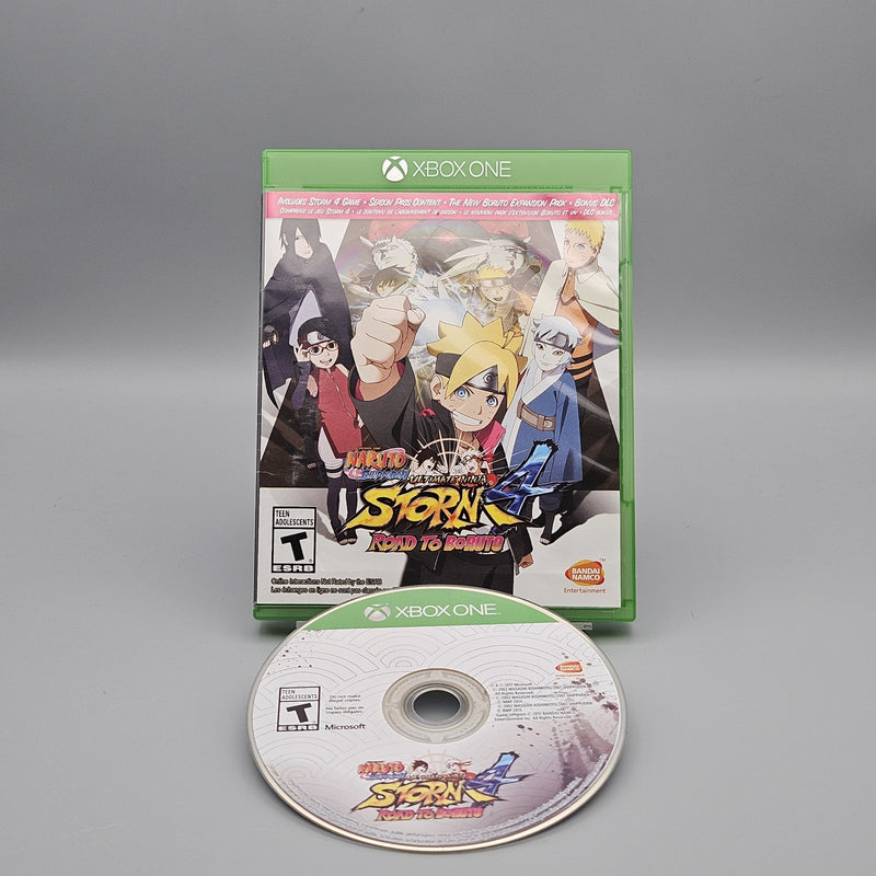 Naruto Shippuden Ultimate Ninja Storm 4 Road to Boruto Xbox One CIB Excellent