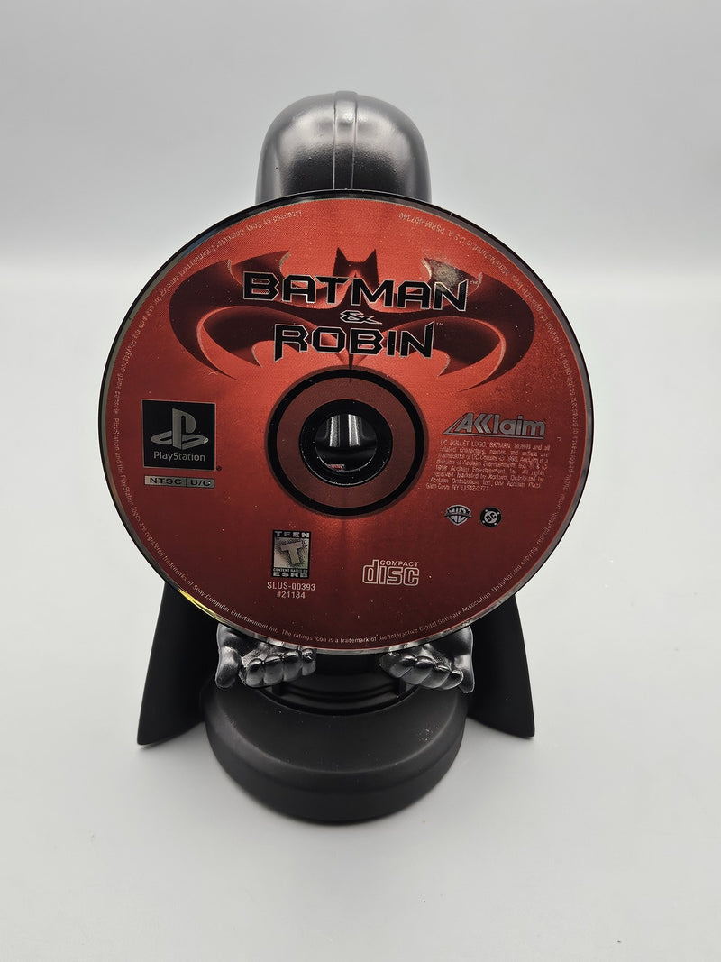 Batman & Robin PlayStation PS1 Disc Only Refurbished Excellent
