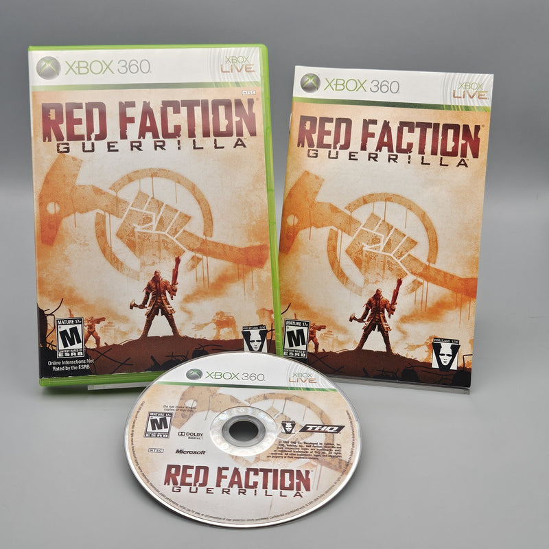 Red Faction Guerrilla Xbox 360 Complete CIB Refurbished Excellent