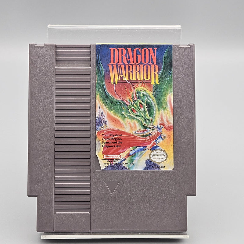 Dragon Warrior NES Cartridge Only Tested Refurbished Very Good