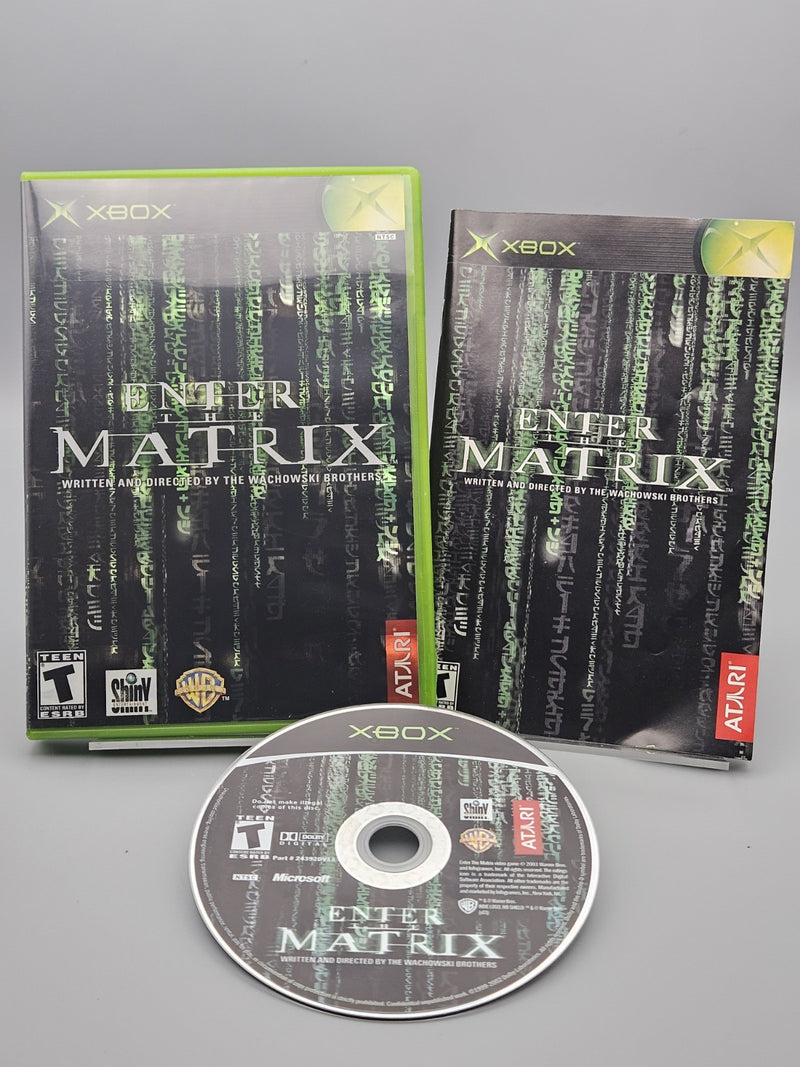 Enter the Matrix Xbox Complete CIB Tested Refurbished Excellent
