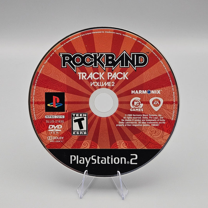 Rock Band Track Pack Vol 2 PS2 PlayStation 2 Disc Only Refurbished Excellent