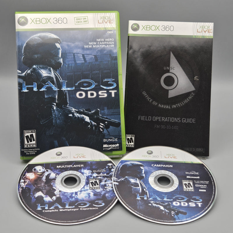 Halo 3 ODST  Xbox 360 Complete Refurbished Excellent