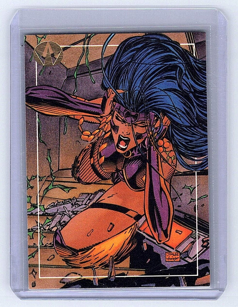 1993 Topps WildC.A.T.s Spartan and Voodoo are overwhelmed #42