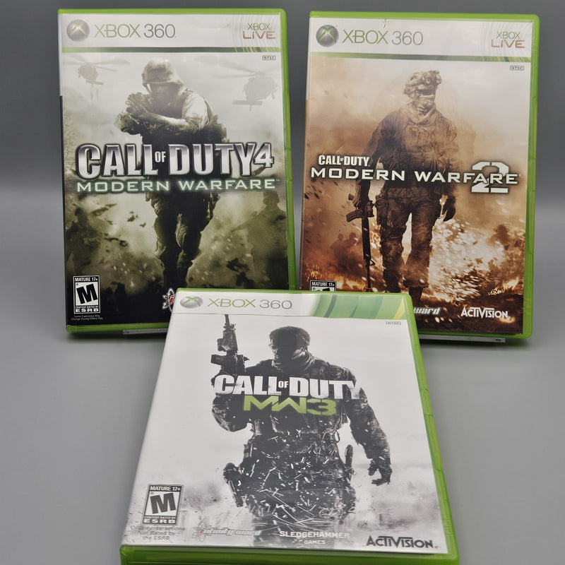 Call of Duty Modern Warfare Trilogy Xbox 360 Complete Refurbished Excellent