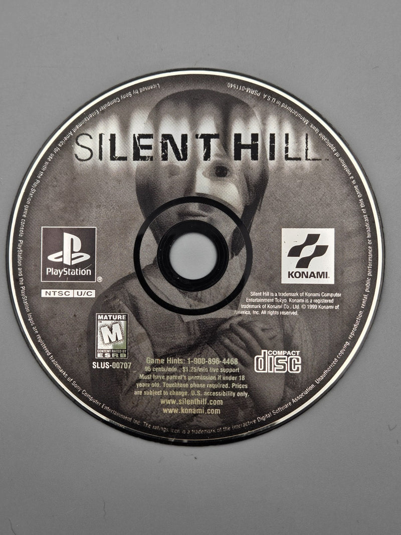 Silent Hill Playstation PS1 Black Label Disc Only Tested Refurbished Excellent