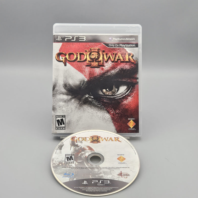 God of War III 3 PS3 PlayStation 3 No Manual Refurbished Very Good