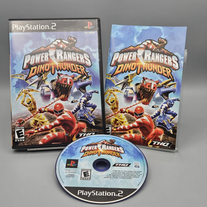 Power Rangers Dino Thunder PS2 PlayStation 2 Complete Refurbished Excellent