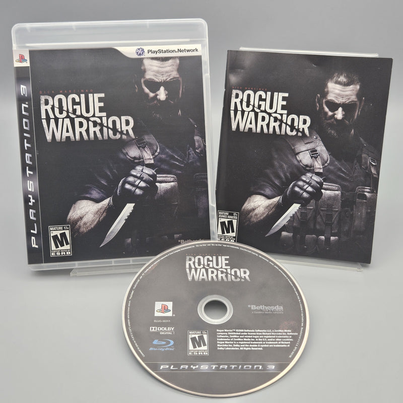 Rogue Warrior PlayStation 3 PS3 Complete Refurbished Excellent