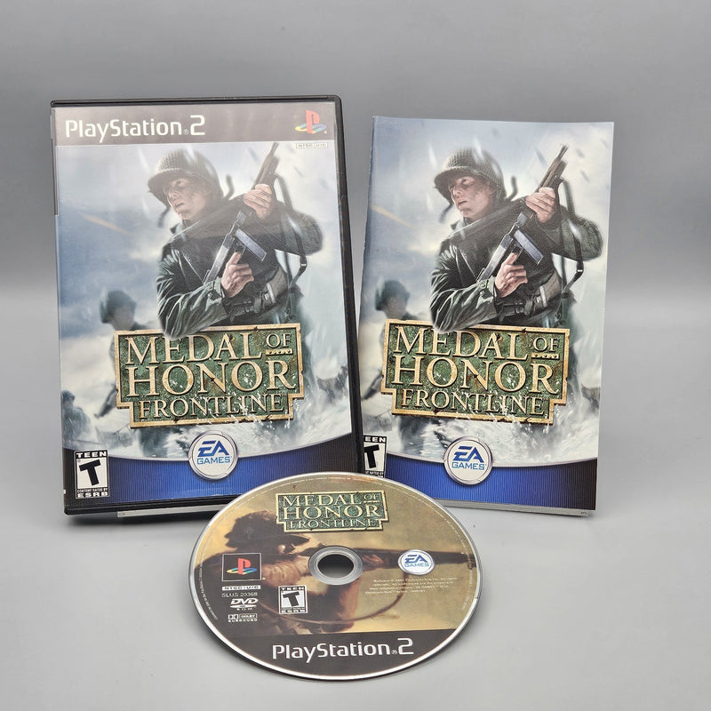 Medal of Honor Frontline PS2 PlayStation 2 Complete Refurbished Excellent