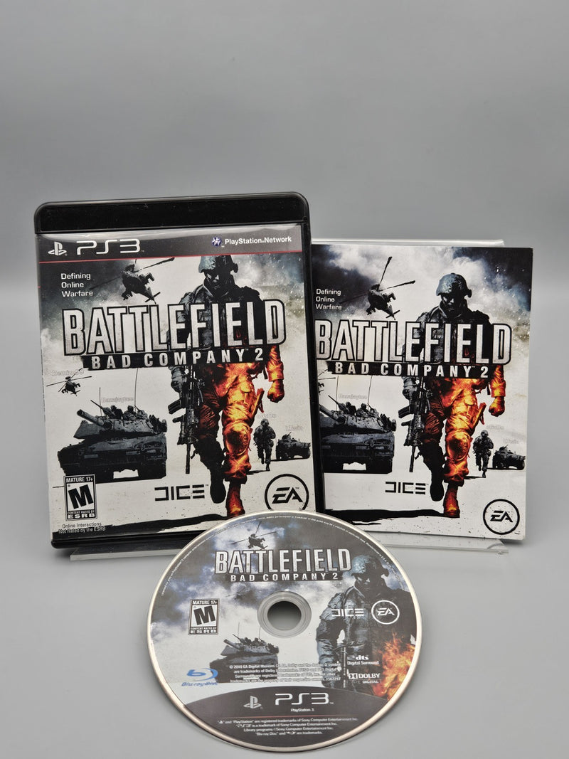 Battlefield Bad Company 2 -PlayStation 3 PS3 Sony CIB EA Tested Refurbished