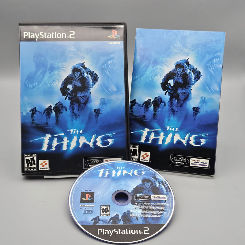 The Thing PS2 PlayStation 2 Complete CIB Refurbished Excellent