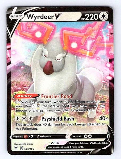 Wyrdeer V 134/189 Astral Radiance Ultra Rare NM Pokemon TCG