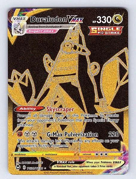 Duraludon VMAX TG30/TG30 Silver Tempest Ultra Rare NM Pokemon TCG
