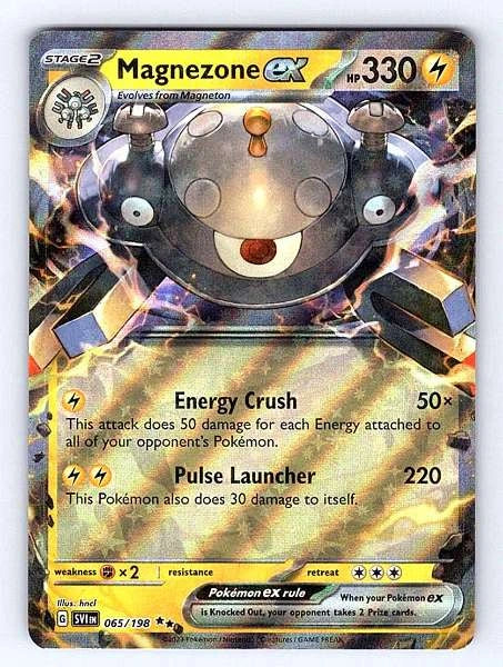 Magnezone ex 065/198 Scarlet & Violet Base Set Ultra Rare NM Pokemon TCG