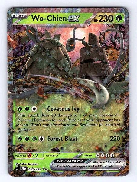 Wo-Chien ex 027/193 Paldea Evolved Ultra Rare NM Pokemon TCG
