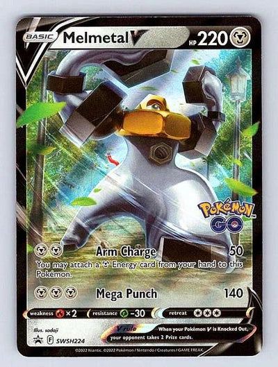 Melmetal V SWSH224 Sword & Shield Black Star Promos Ultra Rare NM Pokemon TCG