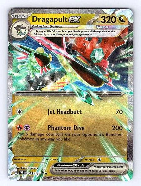 Dragapult ex 073/131 Prismatic Evolutions Ultra Rare NM Pokemon TCG
