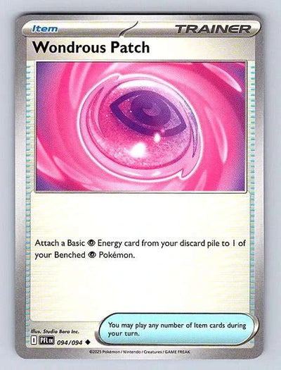 Wondrous Patch 094/094 Phantasmal Flames Rare NM Pokemon TCG