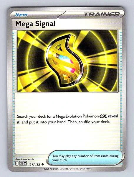 Mega Signal 121/132 Prize Pack NM Pokemon TCG