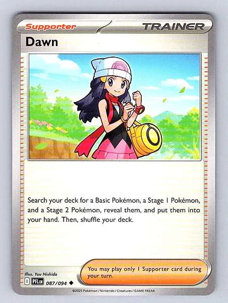 Dawn 087/094 Phantasmal Flames Rare NM Pokemon TCG