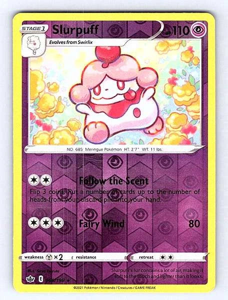Slurpuff 068/198 Chilling Reign Rare NM Pokemon TCG