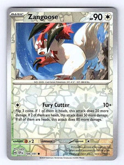Zangoose 149/191 Surging Sparks Common NM Pokemon TCG