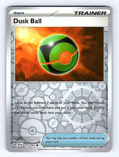 Dusk Ball 175/191 Surging Sparks Common NM Pokemon TCG