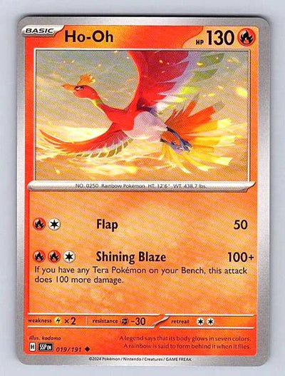 Ho-Oh 019/191 Surging Sparks Rare NM Pokemon TCG