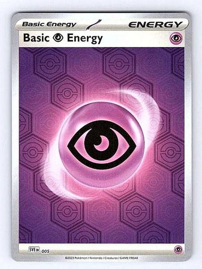 Basic Psychic Energy 005 Scarlet & Violet Energies NM Pokemon TCG