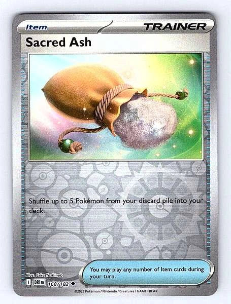 Sacred Ash 168/182 Destined Rivals Uncommon NM Pokemon TCG