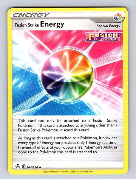 Fusion Strike Energy 244/264 Fusion Strike Uncommon NM Pokemon TCG