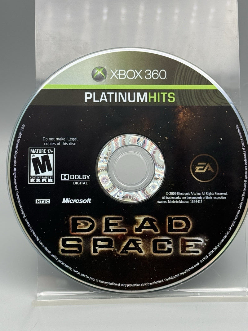 Dead Space -Xbox 360 Platinum Hits Disk Only Microsoft Tested