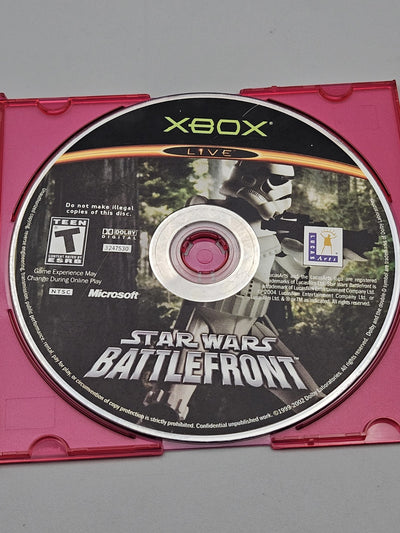 Star Wars Battlefront on Xbox Disc Only Refurbished Excellent