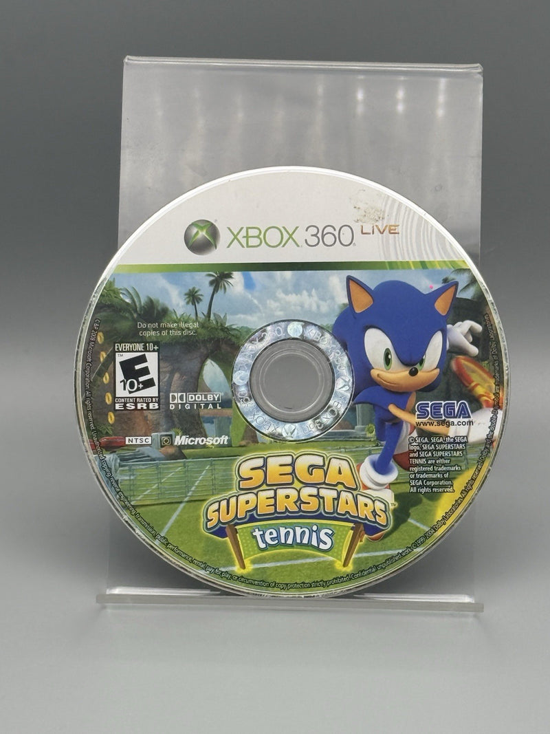 Sega Superstars Tennis Microsoft Xbox 360 Disc Only Refurbished Excellent